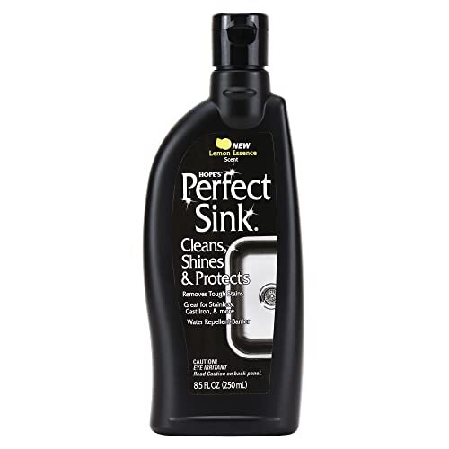 Sink cleaner polish - &,