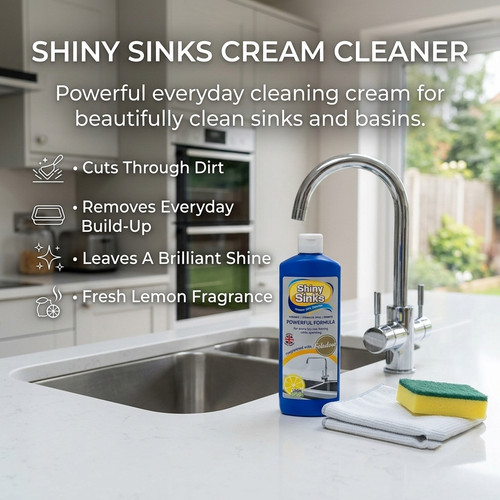 Shiny sinks cream sink - shiny, cleaner