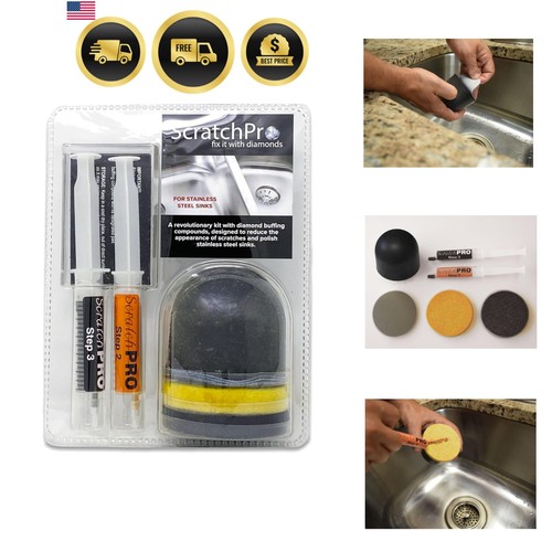 Stainless steel sink cleaner - steel, &